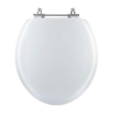 Imagem de Tampa De Vaso Sanitário Almofadado Uni Branco Para Bacia Celite