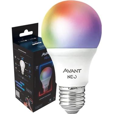 Imagem de Lâmpada LED Inteligente Wi-Fi 10W – RGB + Branco Quente e Frio (2700K-6500K), Bivolt, Soquete E27, Compatível com Alexa e Google Assistente