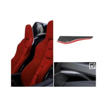 Imagem de Adesivo De Acabamento Da Alavanca De Mudança De Marchas Em Alcantara P