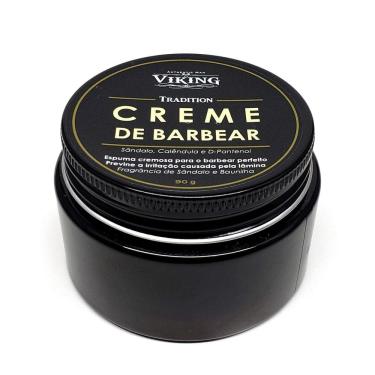 Imagem de Creme de Barbear Viking Tradition Sândalo 90g