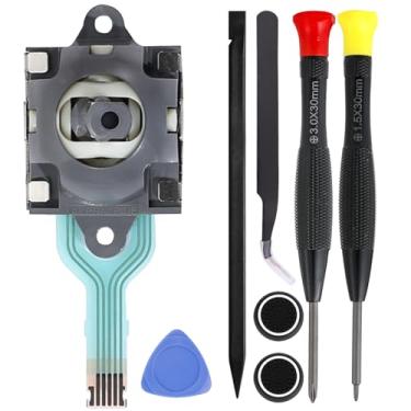 Imagem de Ikpek 1 Pack Joysticks replacement for Asus ROG Ally RC71L Handheld Console, Joystick for GPD win3 Windows 10 Handheld Game Laptop Thumb Sticks 3D Analog Rod Replace Accessories with Repair Tools