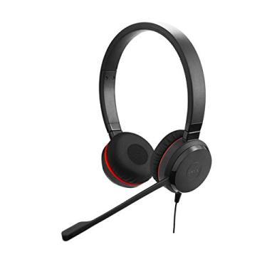 Imagem de Jabra Fone de ouvido estéreo Evolve 30 UC – Fones de ouvido de comunicação unificada para softphone VoIP com cancelamento passivo de ruído – conector de 3,5 mm – Preto