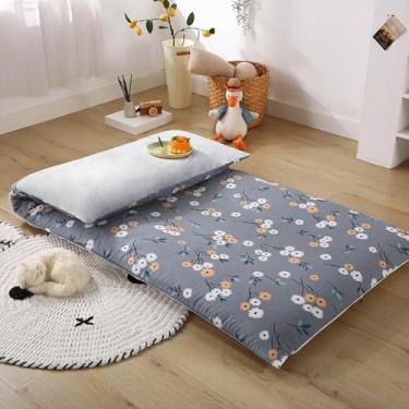 Imagem de Capa De Colchão De Algodão 100% Futon Japonês,capa Protetora De Colchão De Tatame,capa Com Zíper,capa De Futon Lavável Na Máquina,para Capa De Colchão De Chão De Futo, H, 135x190cm/53x75