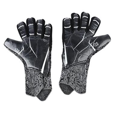 Imagem de Asixxsix Luvas do Goleiro, Luvas de Futebol Respiráveis, Apoio a de Futebol Juvenil Men Adulto de Júnior para de Com Fortes Palmeiras (Tipo 9)