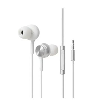 Imagem de Kit 02 Fone de Ouvido Intra Auricular Com Fio e Microfone Estéreo Colorido