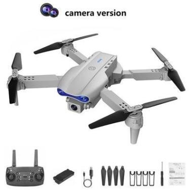 Imagem de E99 Pro Drone Tamanho Profissional Com Câmera 4k Para Gravação E Fotos, Wi-fi E Acessórios Incluídos Cor:cinza