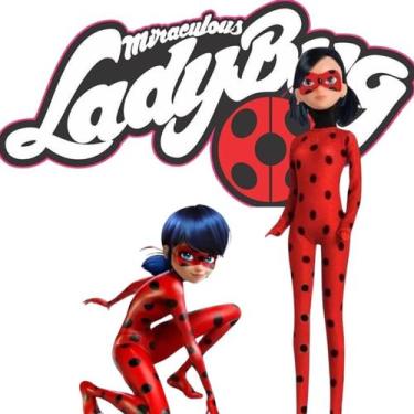 Imagem de Ladybug Brinquedo Menina Infantil Articulada Brincar - Zonne