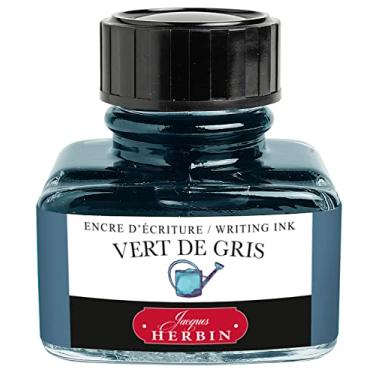 Imagem de Herbin The Jewel of Inks Tinta Para Caneta Tinteiro, Verde (Vert de Gris), 30 ml