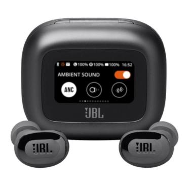 Imagem de Fone de Ouvido Sem Fio Bluetooth JBL Live Buds 3 JBLLIVEBUDS3BLK Preto