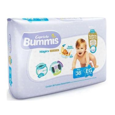 Imagem de Fralda Capricho Bummis Mega 1 Pacote Todos os Tamanhos, XG (38)