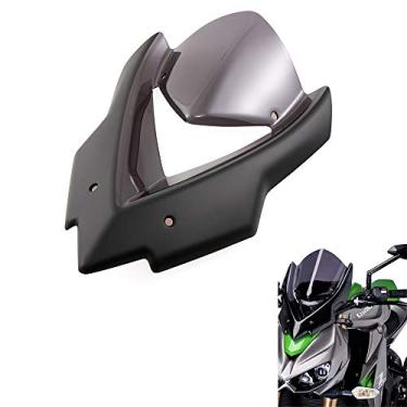 Imagem de Evomosa Para-brisas de motocicleta Defletores de vento de bolha dupla serve para Z1000 2014-2019