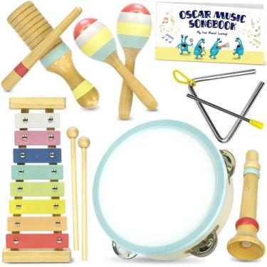 Imagem de Conjunto de instrumentos musicais MINIARTIS Baby Montessori 1-3 anos