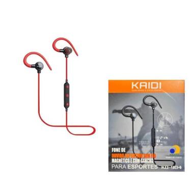 Imagem de Fone de Ouvido Sem fio Bluetooth TWS Esportivo Corrida Gancho Kaidi KD