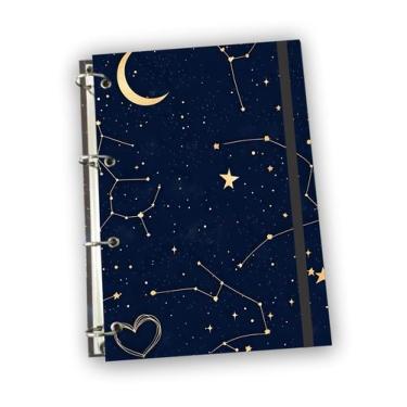 Imagem de Caderno - Capa Fichário A4 - várias arte (sem refil/folha) - Moments P