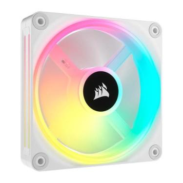 Imagem de Ventoinha Corsair iCUE LINK QX120, 120mm, RGB, Branco - CO-9051005-WW