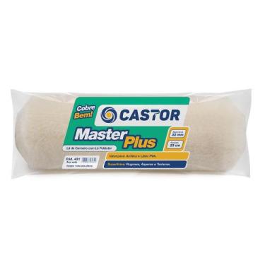 Imagem de Rolo para Pintura Lã Master Plus 22MMx23CM s/cabo - Castor