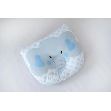 Imagem de Travesseiro Anatômico Para Bebe Apoio de Cabeça Criança  - FF Enxovais