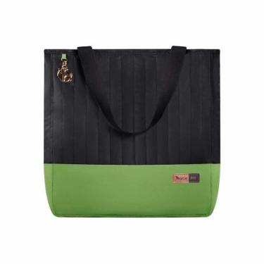 Imagem de Bolsa Maternidade Coleção Cores - Preto e Verde - Alce