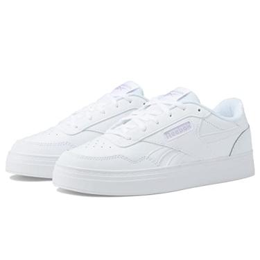 Imagem de Reebok Tênis feminino Court Advance Bold, Ftwwht/Puroas/Ftwwht, 39 BR