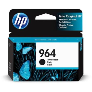 Imagem de Cartucho HP 964 Preto Original, 3JA53AL, HP - CX 1 UN