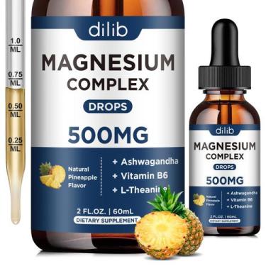 Imagem de Suplemento Dilib Triplo Magnésio Complex 500mg com Ashwagandha