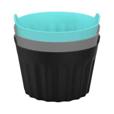 Imagem de Conjunto De 3, 6 Ou 9 Peças De Formas De Silicone Para Fritadeira a Ar