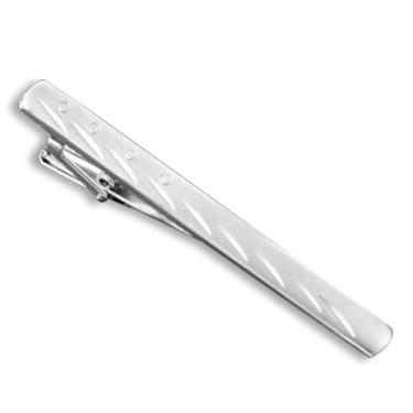 Imagem de Clipes de gravata para homens, prendedor de gravata, barra de gravata para homens, alfinetes prateados exclusivos, alfinetes de lapela masculinos para ternos, camisas, fechos de gravata para mulheres