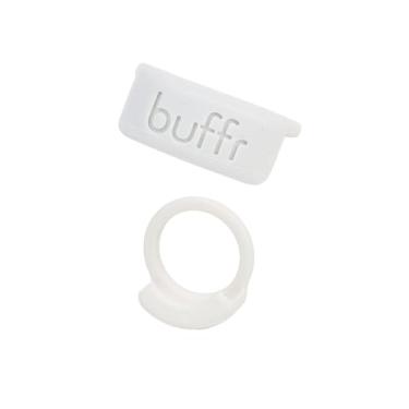 Imagem de Buffr Protetor de anel inteligente – protetores de anel de silicone compatíveis com pulseiras Oura, Superhuman, RingConn e mais – Capa de anel inteligente de ajuste fino, adequada para sensores, para