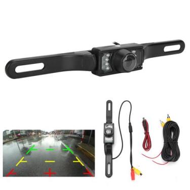 Imagem de Câmera de backup de visão traseira de carro HD Infrared Night Vision -