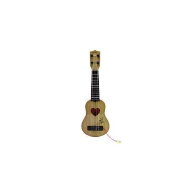 Imagem de Guitarra Ukulele Mini Clássica para Crianças com Cordas de Nylon - Lig