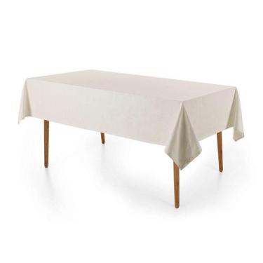 Imagem de Toalha Mesa Retangular 8 Lugares Katherine Branco Karsten, U