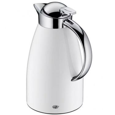 Imagem de Garrafa Térmica Signo 1 L Alfi Branco Com Cromado