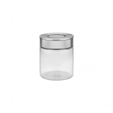 Imagem de Pote De Vidro Tramontina Purezza Com Tampa De Aço Inox 10cm 0,7 Litros