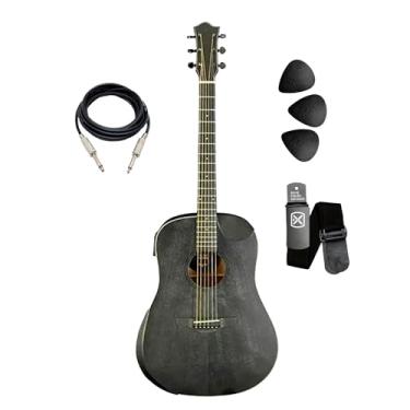 Imagem de Violão Tagima Folk Tbw-300 Bk Aço Cutaway Eletroacústico