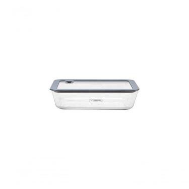 Imagem de Pote De Vidro Tramontina Vittra 0,7 Litros Com Tampa Hermética De Silicone