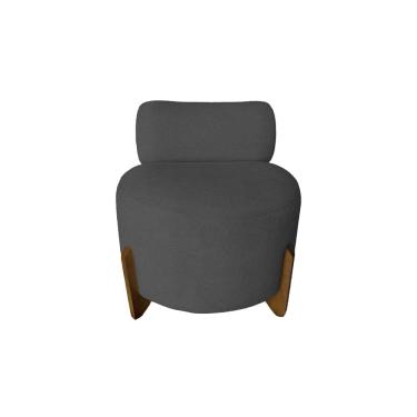 Imagem de Poltrona Monaco Decorativa Bouclé Para Sala, Quarto ou Closet