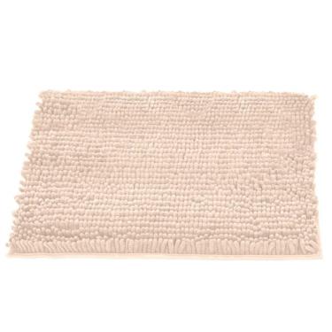 Imagem de Tapete Buettner Microfibra Antiderrapante Chenille Ginko 60cmx90cm Pérola