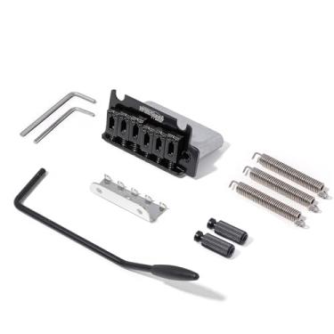 Imagem de Leo Jaymz Ponte De Tremolo Wilkinson Wov06 2-1/8" 2-Point St Para Guitarra Elétrica Strat Modern (Wov06 Preto)