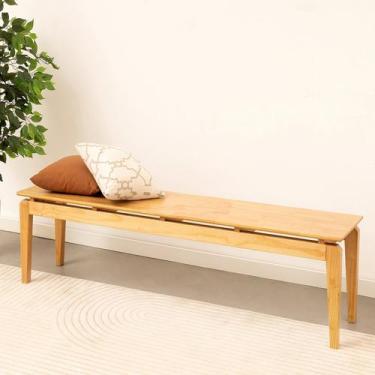 Imagem de Banco 3 Lugares 135cm Madeira Maciça Seiva CabeCasa MadeiraOriginals -