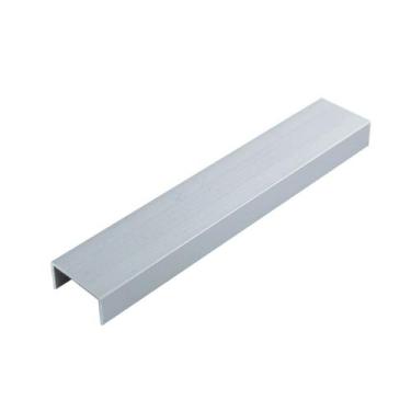 Imagem de Listelo Largo Tibre em Alumínio 20mmx10mm - Homeney, Natural Fosco, 2m