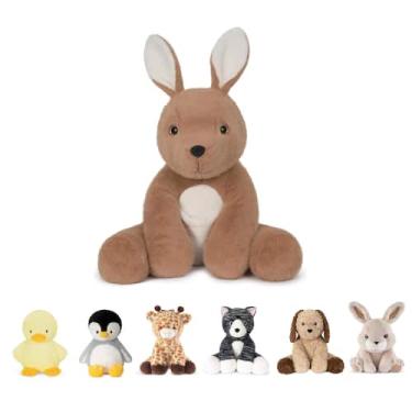 Imagem de Peluche de Canguro con Peso Niuniu Daddy 1.5 kg para Niños