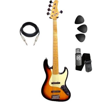 Imagem de Baixo Tagima Tw73 5 Cordas Sunburst