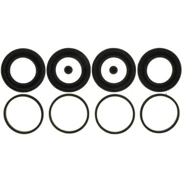 Imagem de ACDelco Kit profissional 18H1250 de freio a disco frontal e kit de vedação com botas, vedações e tampas