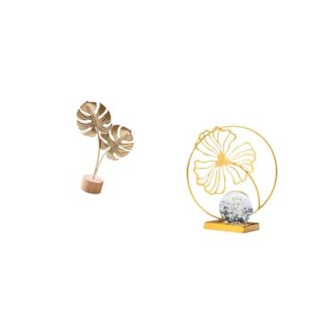 Imagem de Fenteer Escultura de Folha de Metal Criativa Nórdica, Ornamento Abstrato para Mesa, Festa, Casa, Decoração, Estátua de Folha de Ferro, Presente Colecionável P