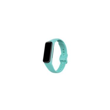 Imagem de Pulseira de silicone para Samsung Galaxy Fit 2 R220/Turquesa - Lightbe