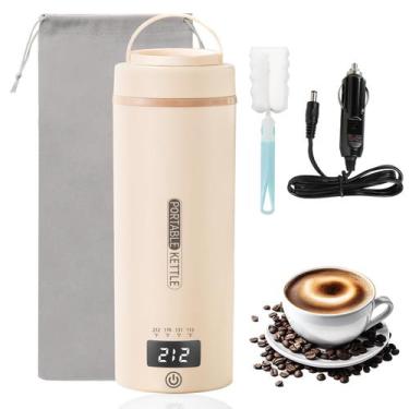 Imagem de Caldeira de água para chaleira de carro 12V elétrica portátil 500mL 31