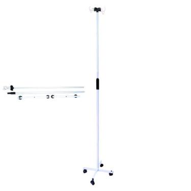 Imagem de Suporte Para Soro Rodas Altura Ajustável Hospital Residência