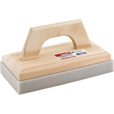 Imagem de Desempenadeira madeira 14,0x27cm com espuma - Nove54