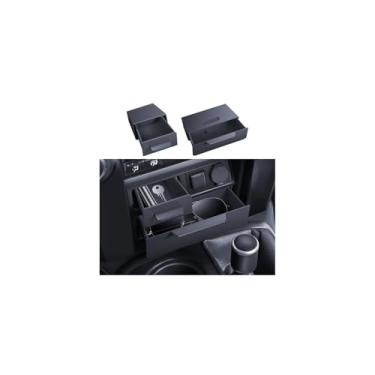 Imagem de For 4Runner 2014-2024 Console Console Storage Drawer Magnetic Design Slides Smoothly - [Easy To Install& 100% Stable] - Cubby Storage Box with Silent Flocking Felt - Thickened ABS Material