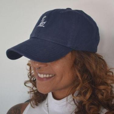 Imagem de Boné Dad Hat Seis Gomos Bordado - Marinho-Unissex